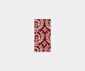 La DoubleJ &#39;Bordeaux Garland&#39; large napkin, set of two BURGUNDY LADJ23LAR550RED