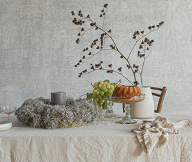 Once Milano Napkin with fringes, set of two, cream IVORY ONMI23NAP450WHI