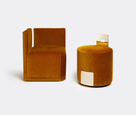 Marta Sala &Eacute;ditions &#39;PF1 Ren&egrave;&#39; pouf BRASS MSED18REN695BRA