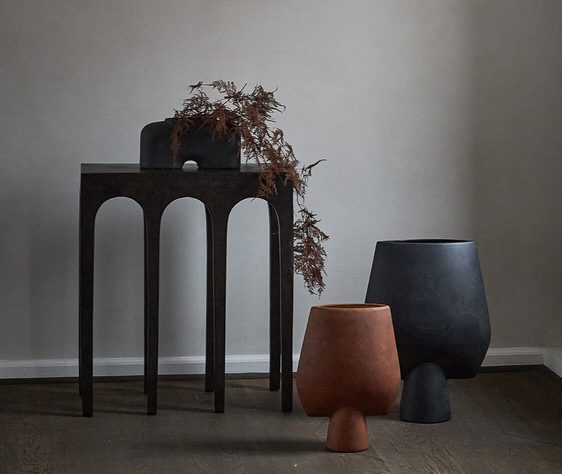 101 Copenhagen Vases Black Uni In Black