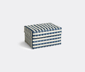 Hay 'Maxim' stripe box, medium BLUE HAY122MAX990MUL
