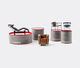 Cassina &#39;Le Miniature - 4&#39;, Chaise longue &agrave; reglage continu BLACK CASS21LEM582BLK