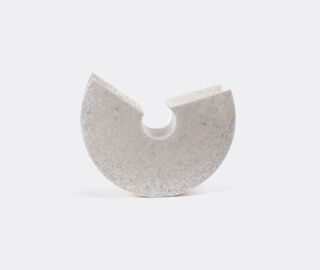 Federica Cammarota 'Rock' desk bin, white WHITE CAMM24ROC072WHI