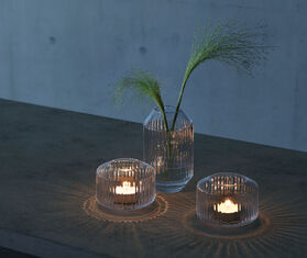 LSA International 'Rotunda' tealight holder TRANSPARENT LSAI20ROT460TRA