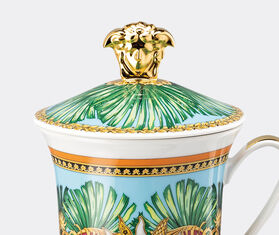 Rosenthal &#39;Jungle Animalier&#39; mug with lid GREEN ROSE23MUG135GRN