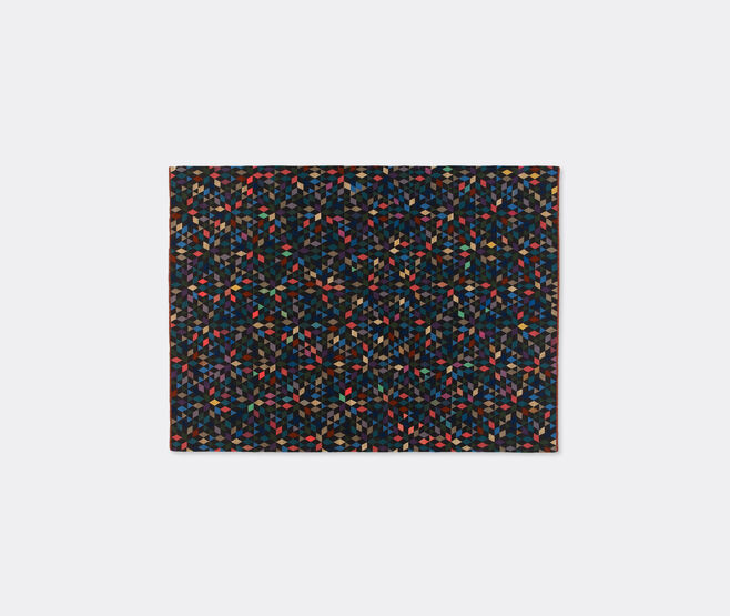 Golran 1898 'Diamond' black carpet, large BLACK GOLR15DIA672BLK