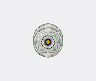 La DoubleJ 'Feria' dessert plate, set of two, multicolor MULTICOLOUR LADJ24FER205MUL