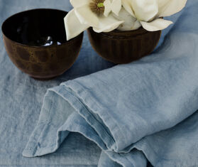 Once Milano Napkins, set of four, light blue MULTICOLOUR ONMI23NAP443LBL