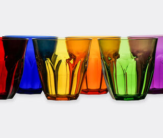 VESTA 'Ankon' glass, set of six, multicolor MULTICOLOUR VEST25SET197MUL