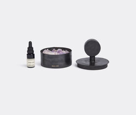 Mad et Len &#39;Cristaux&#39; pot pourri totem, Terre noire, medium BLACK MALE20POT092BLK