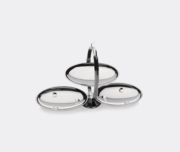 Alessi 'Anna Gong' folding cake stand Silver ALES20ALZ767SIL