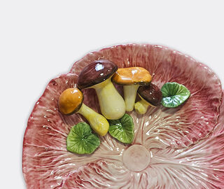 Les-Ottomans 'Radicchio' round platter multicolor MULTICOLOUR OTTO26RAD350MUL