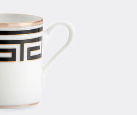 Ginori 1735 'Labirinto' coffee cup, set of two, black BLACK RIGI20LAB755BLK