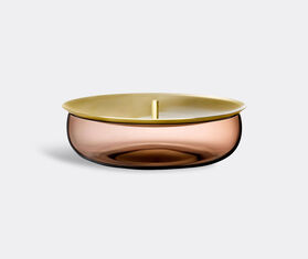 Nude 'Beret' storage box, medium, caramel COPPER NUDE20BER409BRW