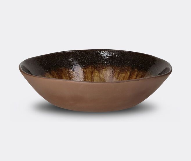 Pomax 'Cycle' serving bowl, brown MULTICOLOUR POMA26CYC379MUL