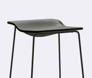 Viccarbe 'Last Minute' stool, medium, black BLACK VICC21LAS082BLK