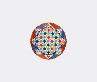 Dolce&amp;Gabbana Casa 'Carretto Siciliano' espresso cup and saucer MULTICOLOUR DGCA22POR788MUL