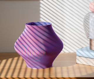 Sheyn 'Bloz 20' vase, large, bubblegum PINK SHEY26BLO608PIN