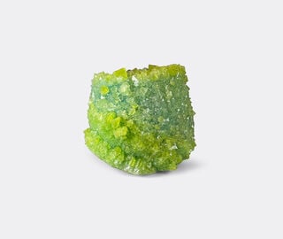 Mineral Series 'Crystal' vase, large, grass green GREEN MISE26LAR542GRN