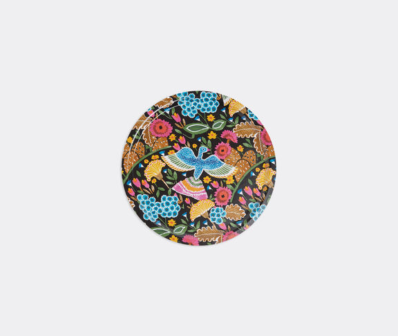 La DoubleJ 'Colombo Nero' round printed tray undefined ${masterID}