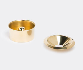 Alessi 'Bauhaus' brass ashtray BRASS ALES19BRA664BRA