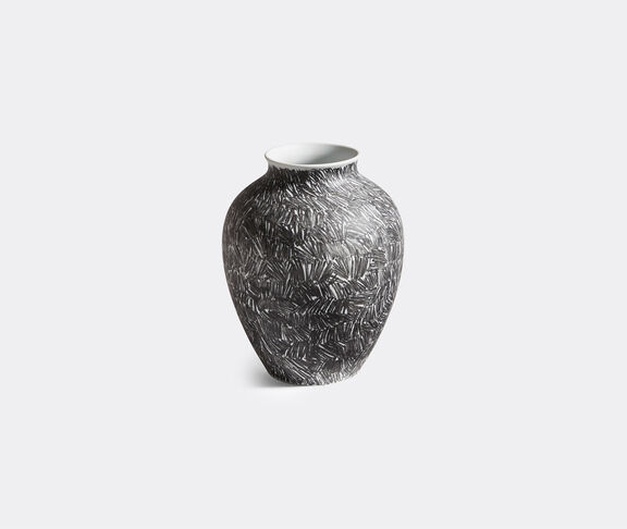 Cassina 'Post Scriptum' curved vase, black undefined ${masterID}