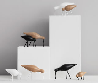 Normann Copenhagen 'Shorebird', L, oak BEIGE NOCO19SHO544BLK