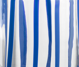 NasonMoretti &#39;Cyrcus&#39; bottle, blue stripe BLUE NAMO25CYR999BLU