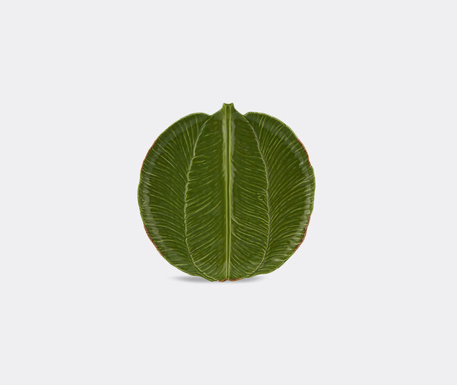 Bordallo Pinheiro 'Banana Madeira' tart tray GREEN BOPI22BAN877GRN