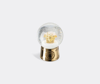 Rosenthal 'Golden Medusa' glass snow sphere, large GOLD ROSE22GOL079GOL