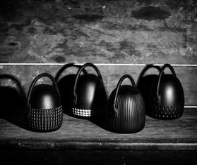 Zanat 'Stop Me' bookend, black on black BLACK ZANA20STO862BLK