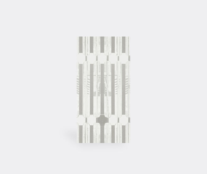 Wall&dec&ograve; 'Ornate Ts' wallpaper, grey GREY WADE20ORN372GRY