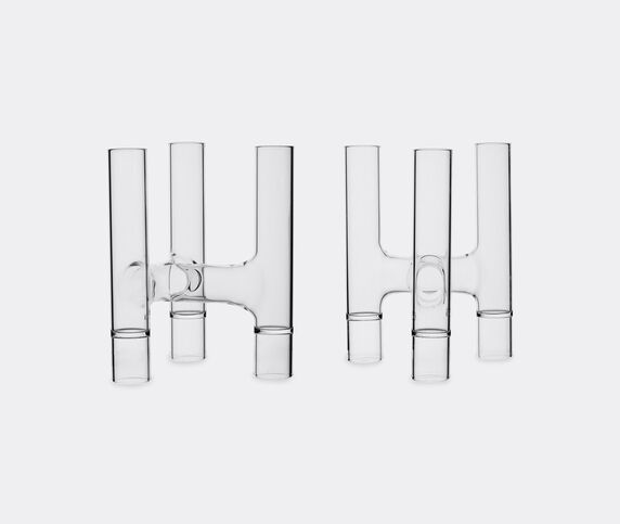 Fferrone Design 'Trio' candelabra, set of two Clear FFER17TRI486TRA