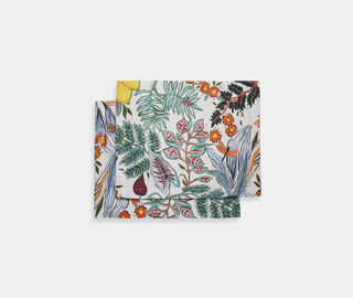 La DoubleJ 'Botanical' tablemat, set of two MULTICOLOUR LADJ20TAB400MUL