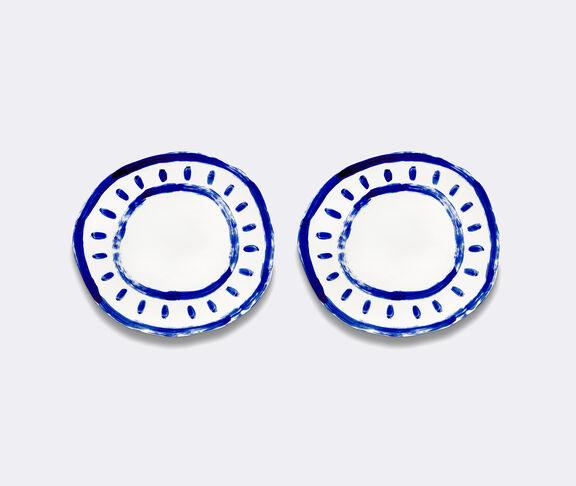 Serax 'Line-Up 01' serving plate, blue and white undefined ${masterID}