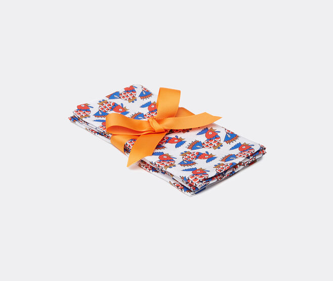 La DoubleJ 'Galletti' napkin, set of two MULTICOLOUR LADJ22LAR570MUL