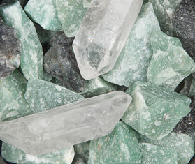 Mad et Len &#39;Cristaux&#39; pot pourri totem, Terre noire, large BLACK MALE20POT108BLK