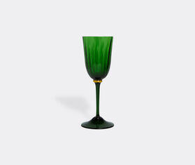 La DoubleJ 'Rainbow' wine glass, set of two, green GREEN LADJ23WIN694GRN