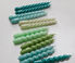 Hay 'Candle Spiral', set of six, green  HAY121CAN405MUL