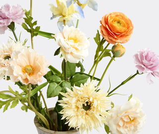 Flowerism&nbsp;Studio 'Blue Iris and Orange Rose Mix' bouquet, set of twelve, multicolor MULTICOLOUR FLOW26MIX258MUL
