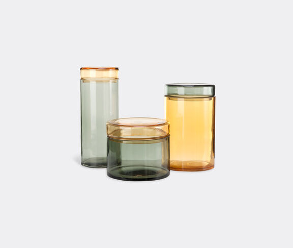 POLSPOTTEN 'Caps & Jars' chic mix, set of three BROWN POLS22CAP797CIN