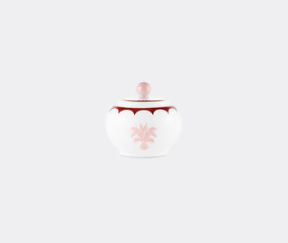 Aquazzura Casa 'Jaipur' sugar bowl, bordeaux and pink MULTICOLOUR AQUA23JAI744MUL