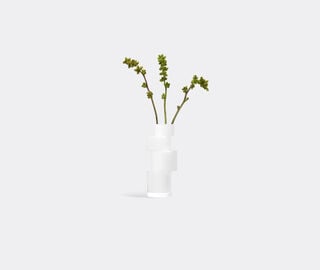 LSA International 'Tier' vase, large, chalk white WHITE LSAI25TIE857WHI