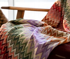 Missoni 'Margot' throw, orange MULTICOLOUR MIHO21MAR664MUL