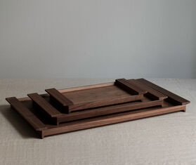 Origin Made 'Ponte Tray', large BROWN ORMA22PON327BRW