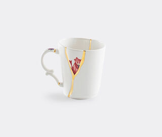 Seletti 'Kintsugi' mug , no 3 WHITE SELE21KIN537WHI