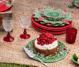 Bordallo Pinheiro 'Morango' charger plate MULTICOLOUR BOPI22MOR438MUL