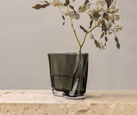 Audo Copenhagen &#39;AER&#39; vase GREY MENU22AER369GRY