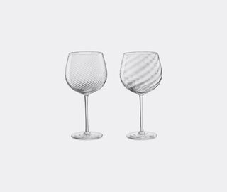 NasonMoretti 'Tolomeo' red wine glass, set of six TRANSPARENT NAMO24TOL239TRA
