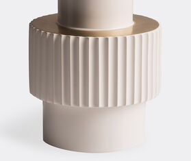 POLSPOTTEN 'Gear' vase WHITE POLS22VAS436WHI